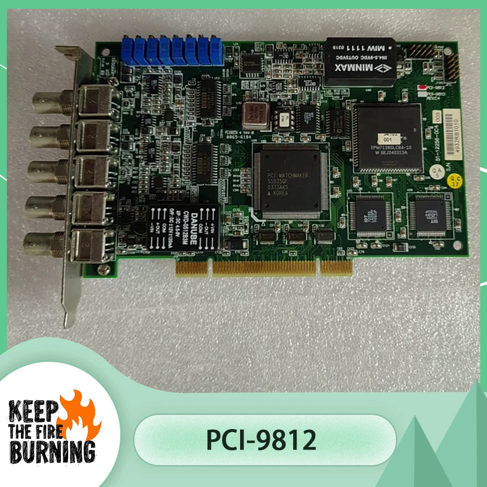 PCI-9812 51-12256-0C4-005 Industrial control acquisition card 51-12256-0C4 005