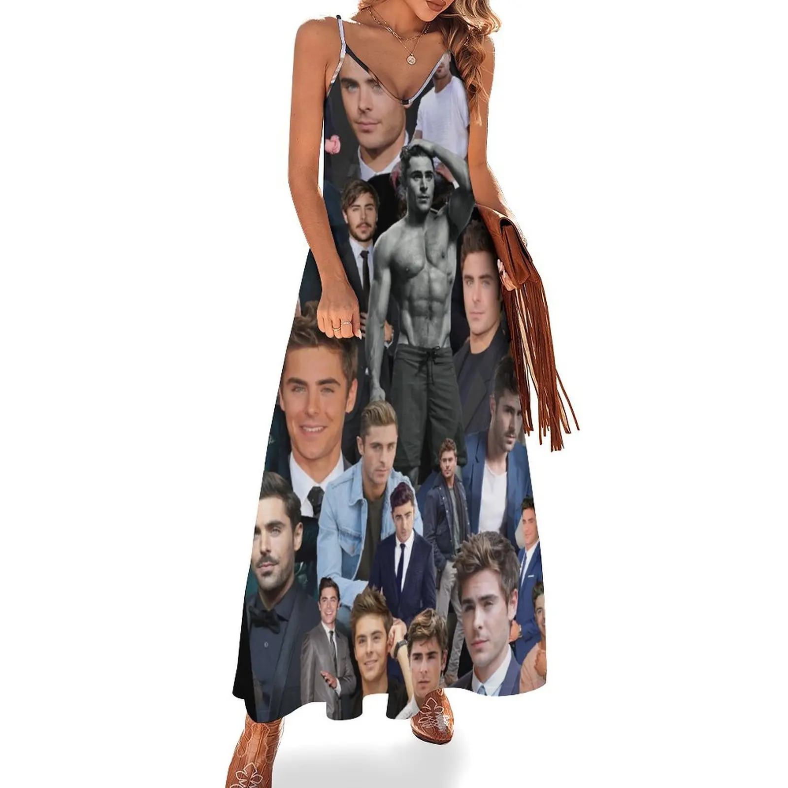 

Zac Efron Sleeveless Dress Prom gown summer dress for women 2025 Dress