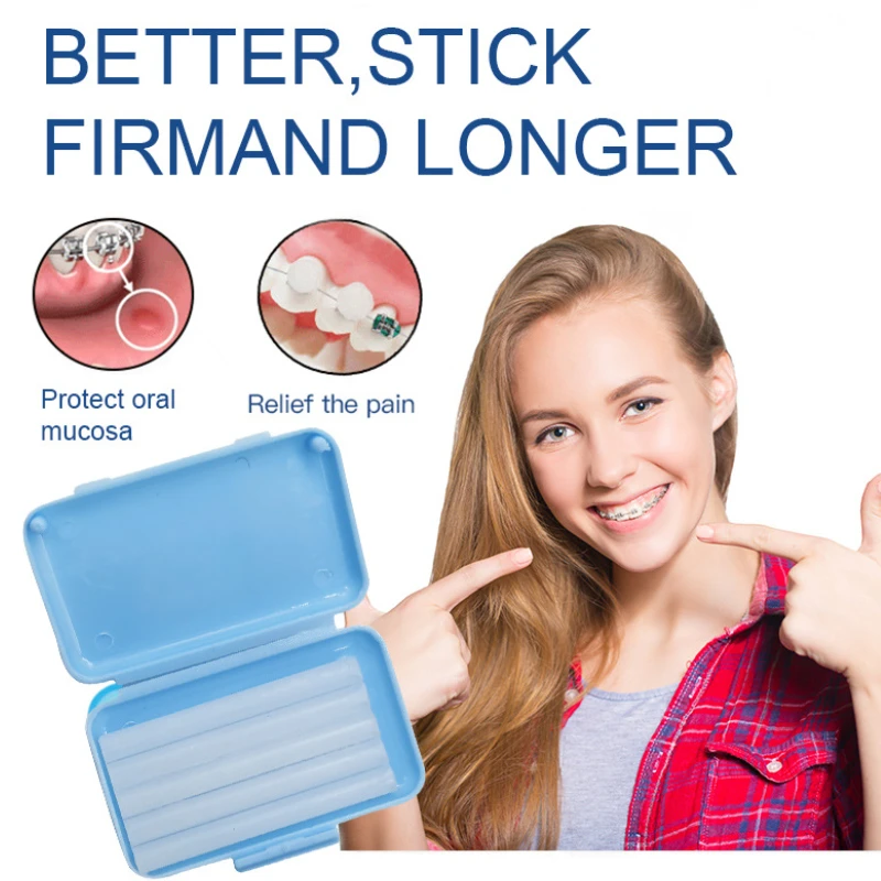 30box Dental Orthodontics Wax Tooth Protection Wax 10Fruit Scents for Bracket Patient Relief Protect Lips and Gums Oral Care - Image 3