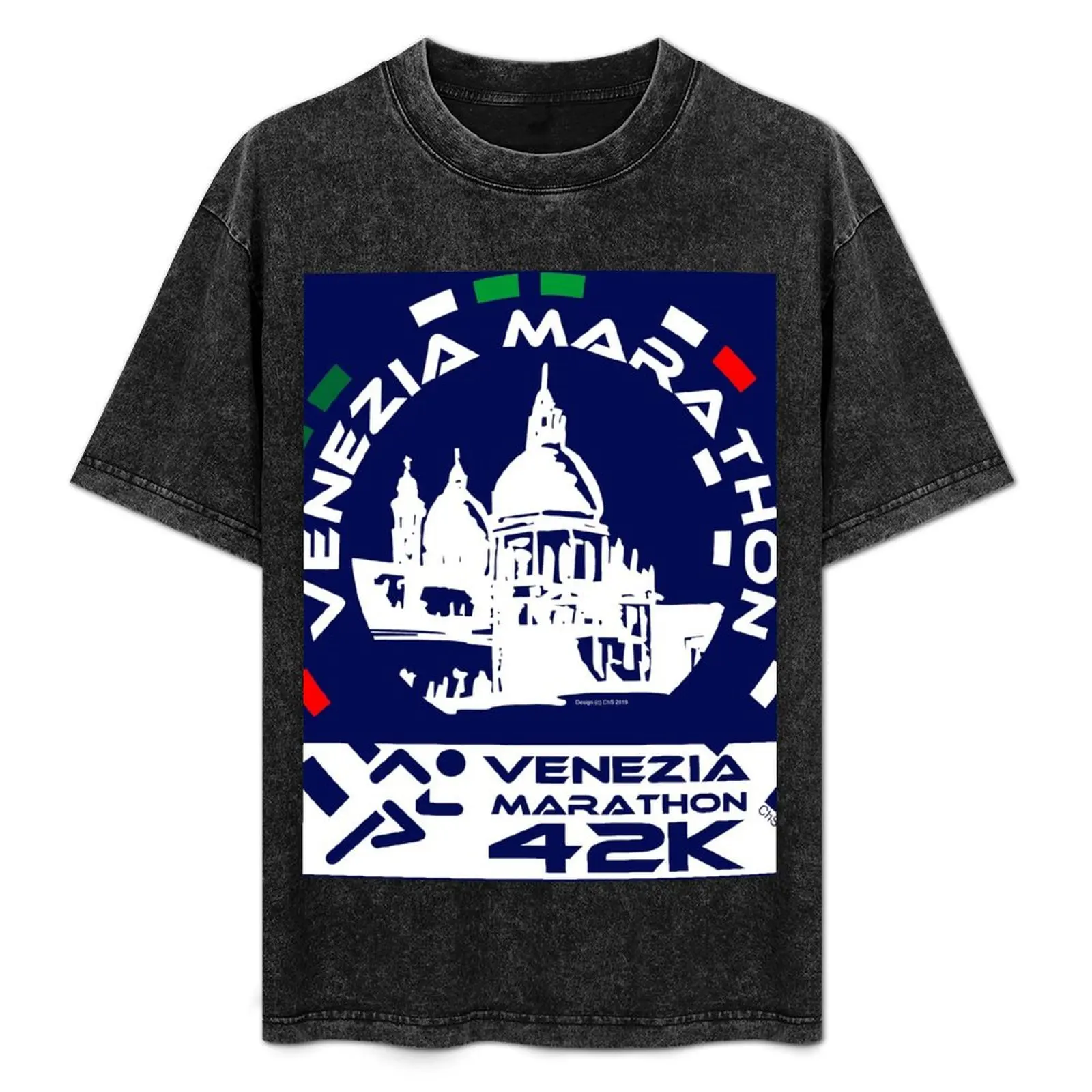 

Venice marathon sport T-Shirt Fashion Letter Print T-Shirt