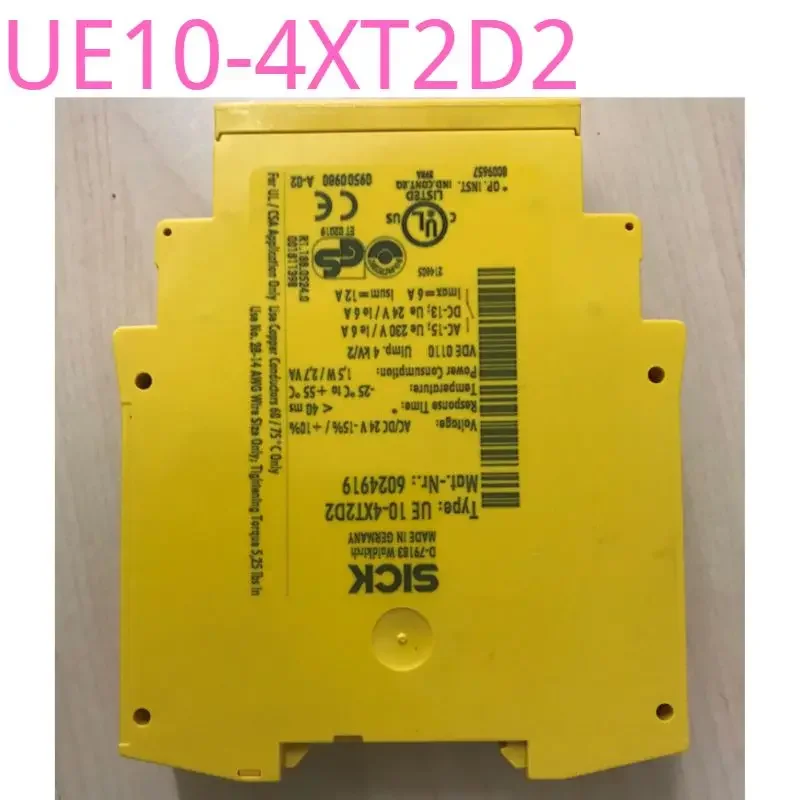 Relé de seguridad SICK usado UE10-4XT2D2 Función OK