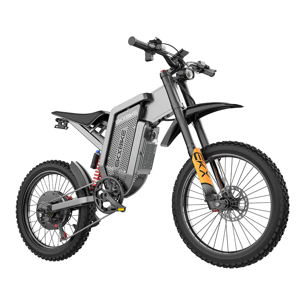 EKX X21 Max Electric Motorcycles 3000W Brushless Gearless Motors 60V30AH Lithium Battery Speed 85Kmh Adult Off Road Ebike