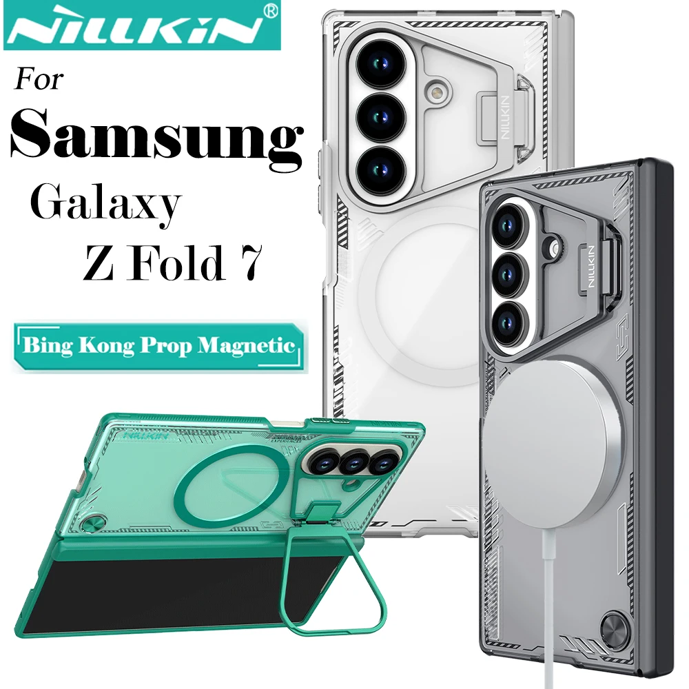 

Nillkin For Samsung Galaxy Z Fold 7 Fold7 Magnetic Iceblade Prop Phone Case Flip cover Lens Protective Back Case