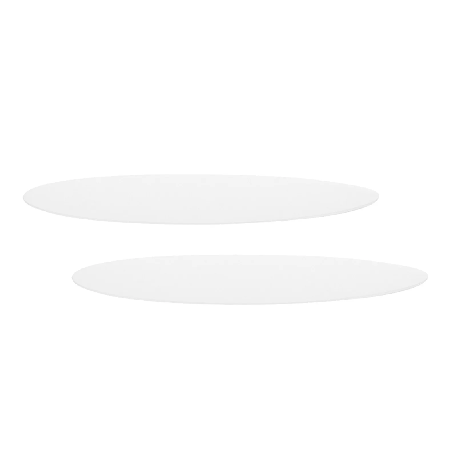 2Pcs Ceiling Light Diffuser Acrylic Panel Covers Round Flat Sheet 16.93 Inch for Home Office Kitchen LED Lighting Fixture