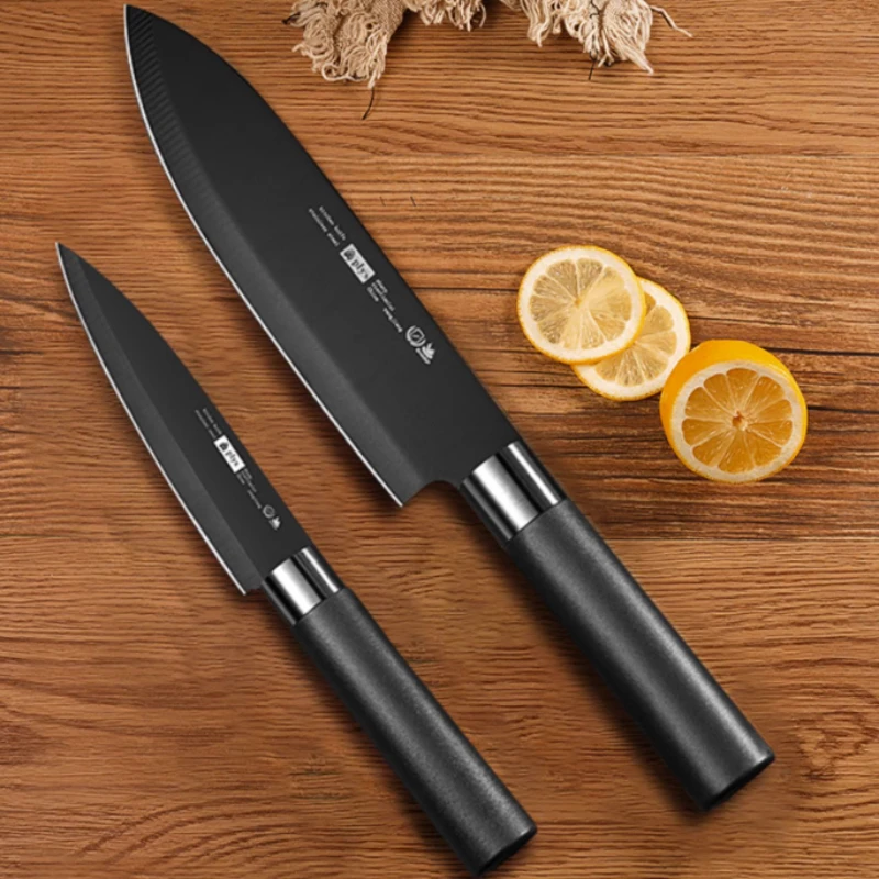 Fruit knife chef\'s knife, kitchen knife sushi knife, kitchen high hardness stainless steel sharp cutting knife for household use