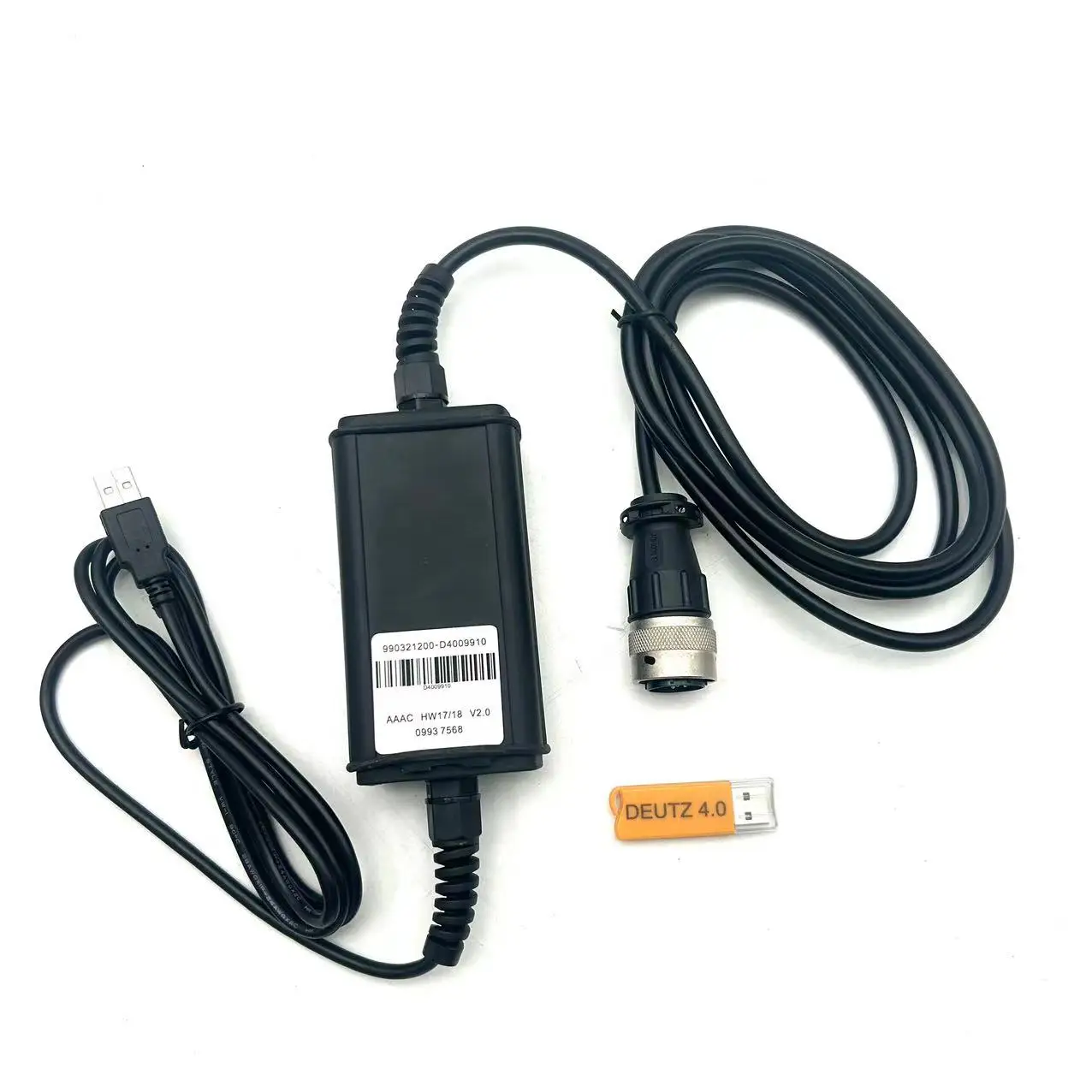 2024 Deutz Decom Deutz Serdia Diagnostic Kit SerDia2010 EMR 2/3/4 Diagnostic Scanner Programming Tool Plus USB Dongle