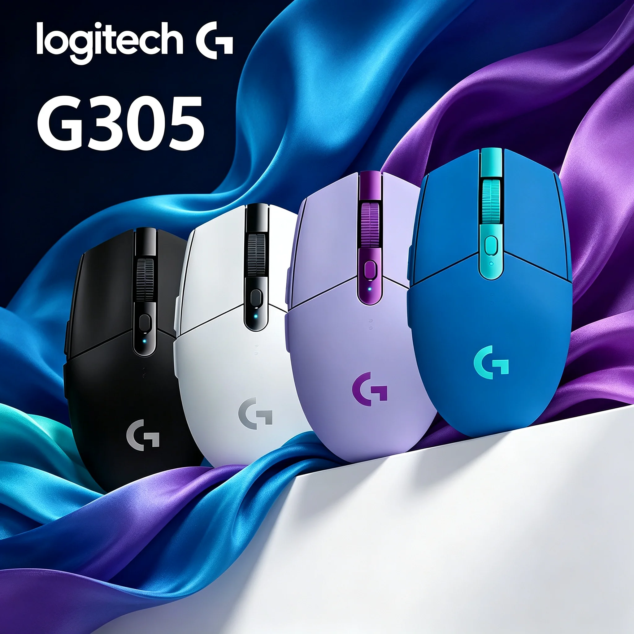 Logitech G305 E‑Sport Wireless Gaming Mouse Stable Anti‑Interference 2.4G Signal For CS2 PUBG LOL Valorant FPS MOBA Game PC