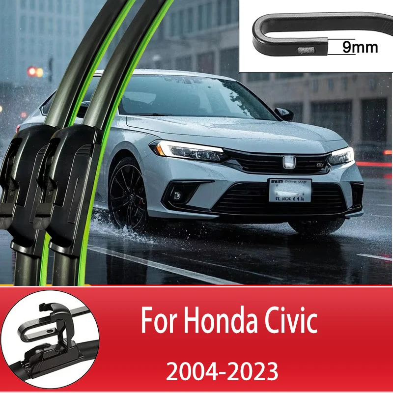 

Front Wiper Blades For Honda Civic 2004-2023 2018 2019 2020 2021 2022 2017 Windscreen Windshield Window Auto Accessories
