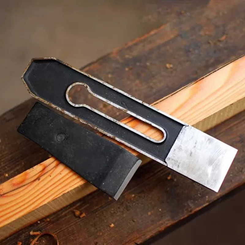 Hand Push Planer Carbon Steel Oak Pestle Planer Professional Woodworking Mini Planers Wood Processing Manual Carving Tools