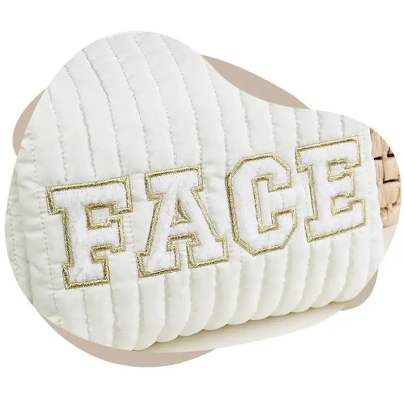 U13F حقيبة حفاضات لينة أمي حقيبة سعة كبيرة مطرزة إلكتروني نمط حقائب السفر حقيبة يد خفيفة الوزن عربة حقيبة للحمل #4