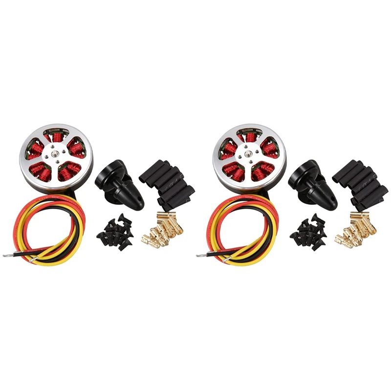 2X 5010 360Kv High Torque Brushless Motors For Multi Copter Quad Copter Multi-Axis Aircraft-B