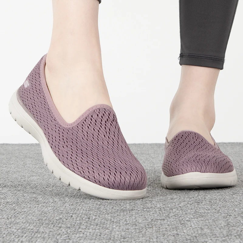 Buty damskie Skechers/Skechers buty do chodzenia na jedną stopę siatkowe oddychające buty sportowe i codzienne