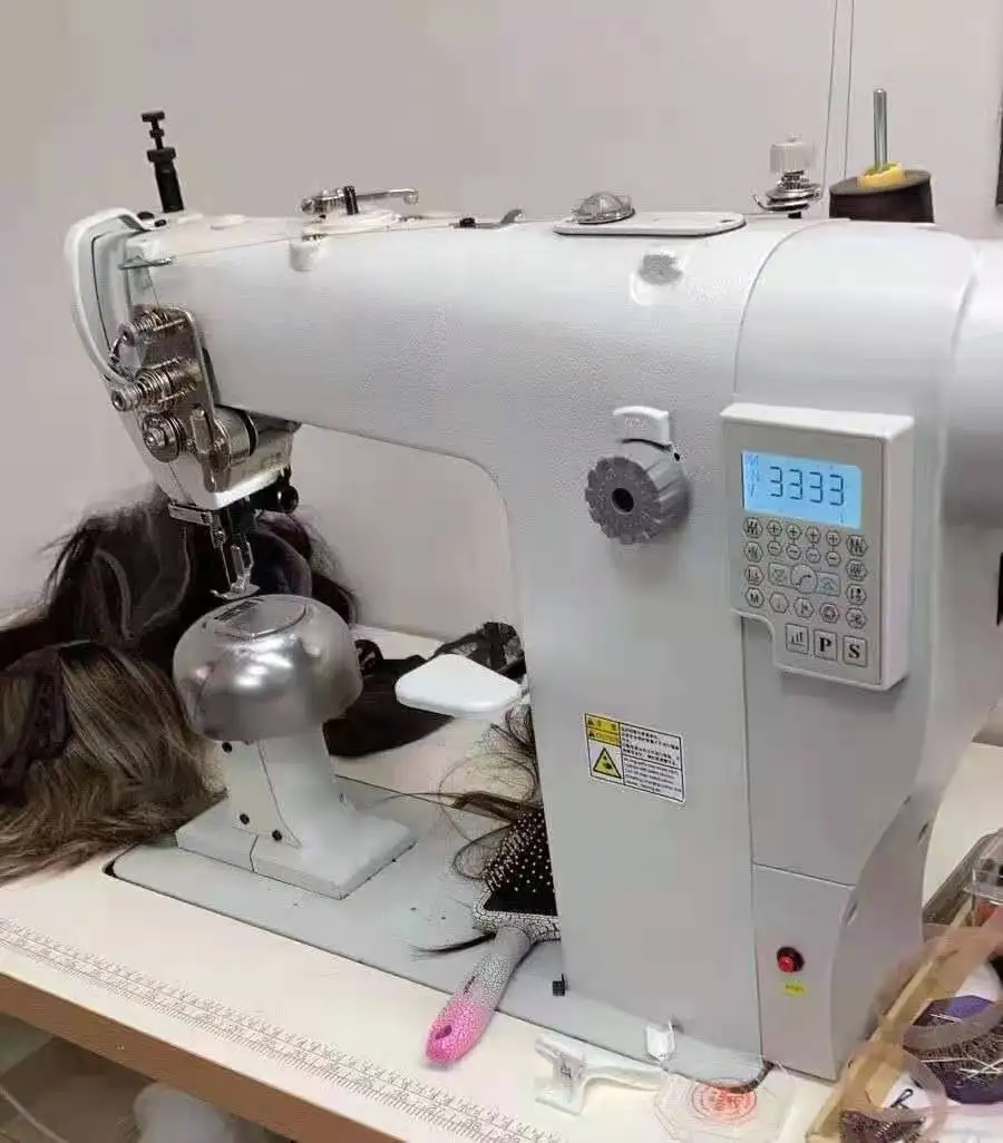 ZY810WDA Single Needle Auto Trimmer Post Bed Wig Nähmaschine
