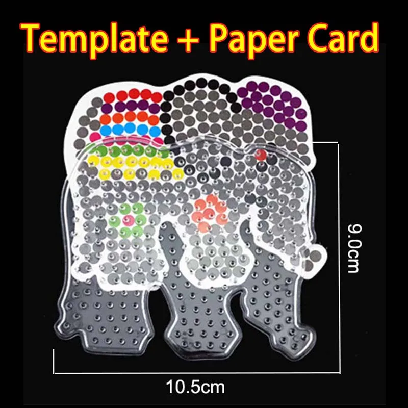 

Набор из 12 шаблонов для бусин Hama 5 мм, для творчества, рукоделия, пиксель-арта, развивающая игрушка-головоломка для детей, подарок