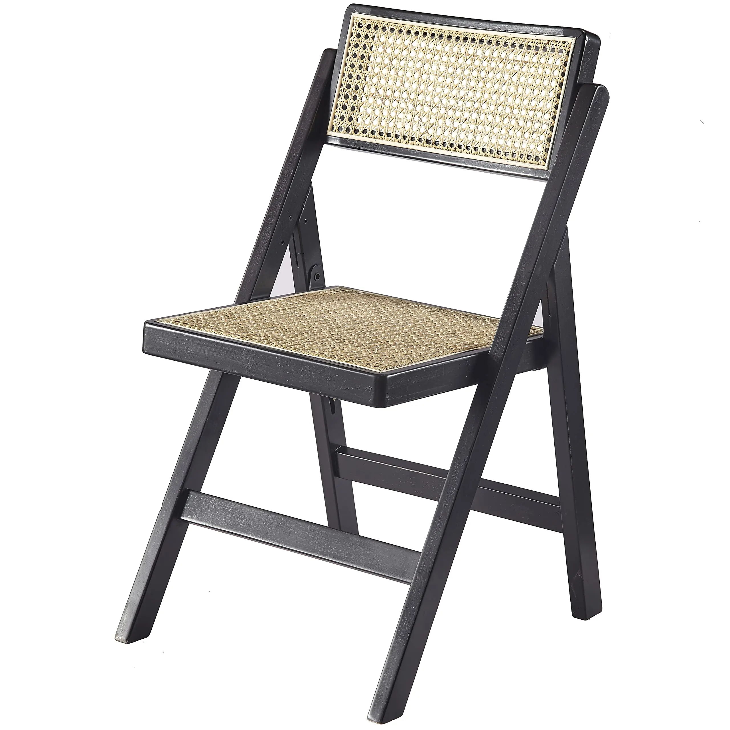 −xx 2023 Hotel Modern Nordic Beech Ash Wood Rattan Cane Wicker Design Folding Foldable Chair&