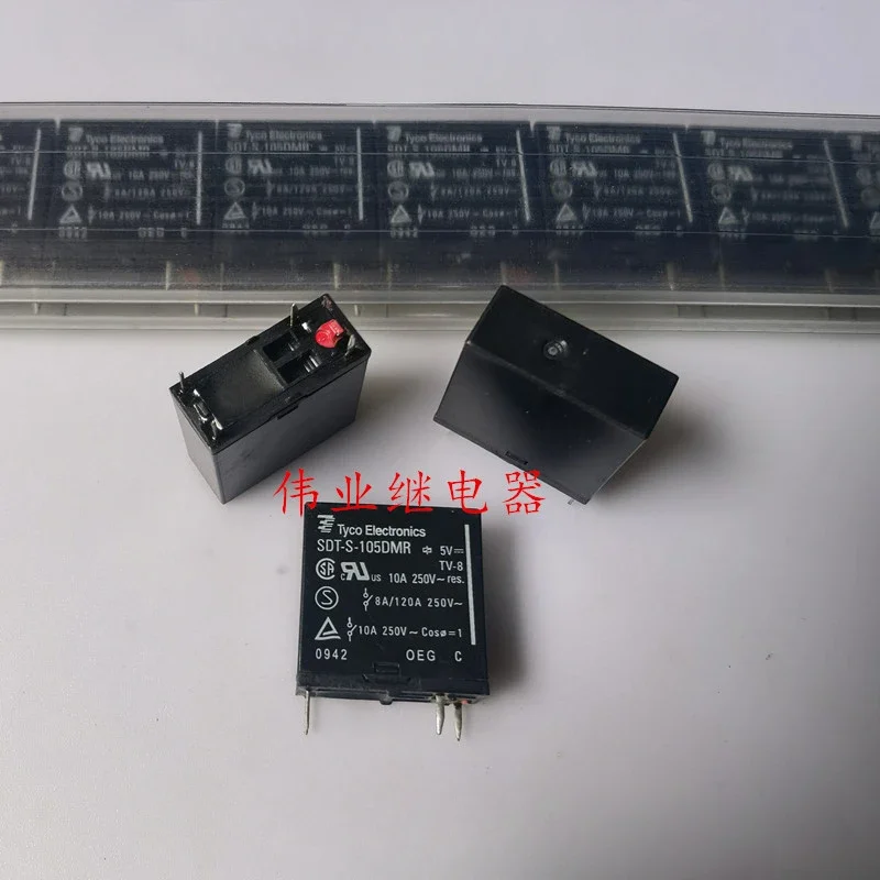 （Brand-new）1pcs/lot 100% original genuine relay:SDT-S-105DMR 5V 4pins 10A