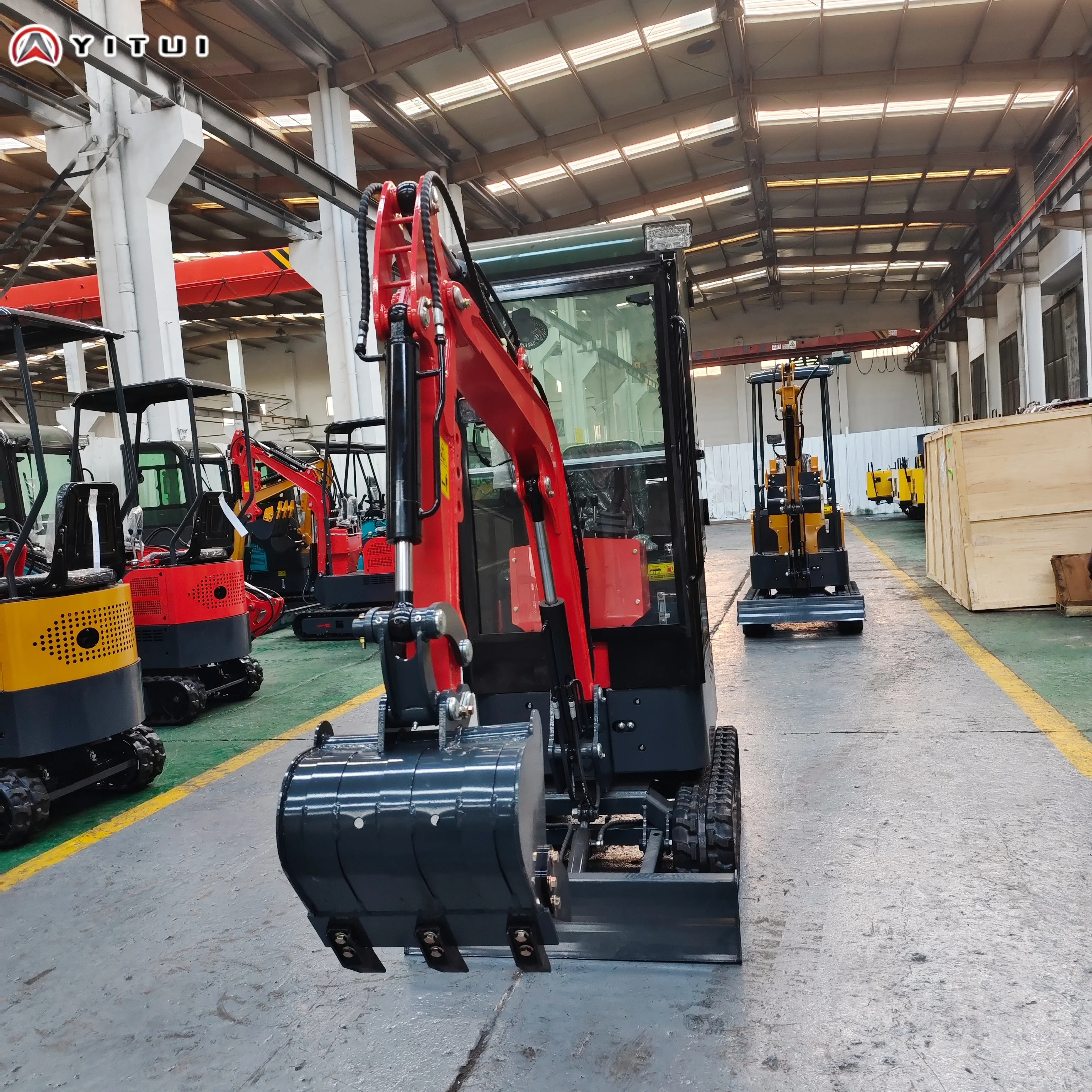 بيع منخفض بسعر 1.5 طن حفارات صغيرة مخصصة متعددة الوظائف محركات كوبوتا Ce Epa Euro 5 حفارات صغيرة