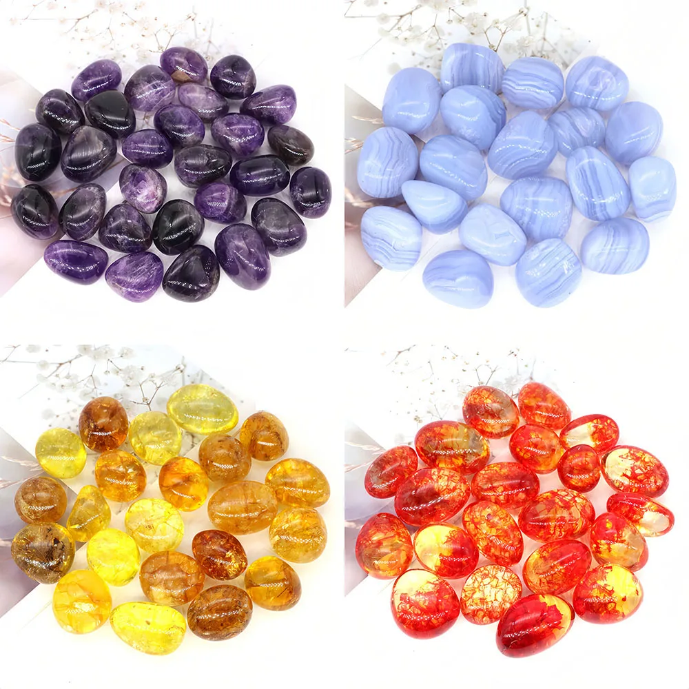 Natural Irregular Tumbled Stones Bulk Gravel Mineral Healing Crystals Gem Tank Specimen Aquarium Home Decoration Lots Wholesale