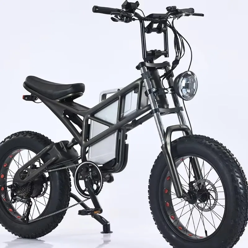 BR Special-shaped Lithium Electric Power Mountain Bike Variable Speed Male And Female Students Cross-country Downhill Bicycle