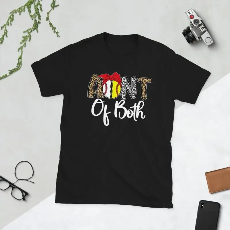 Proud Softball Baseball Player Aunt Baller Auntie T Shirt