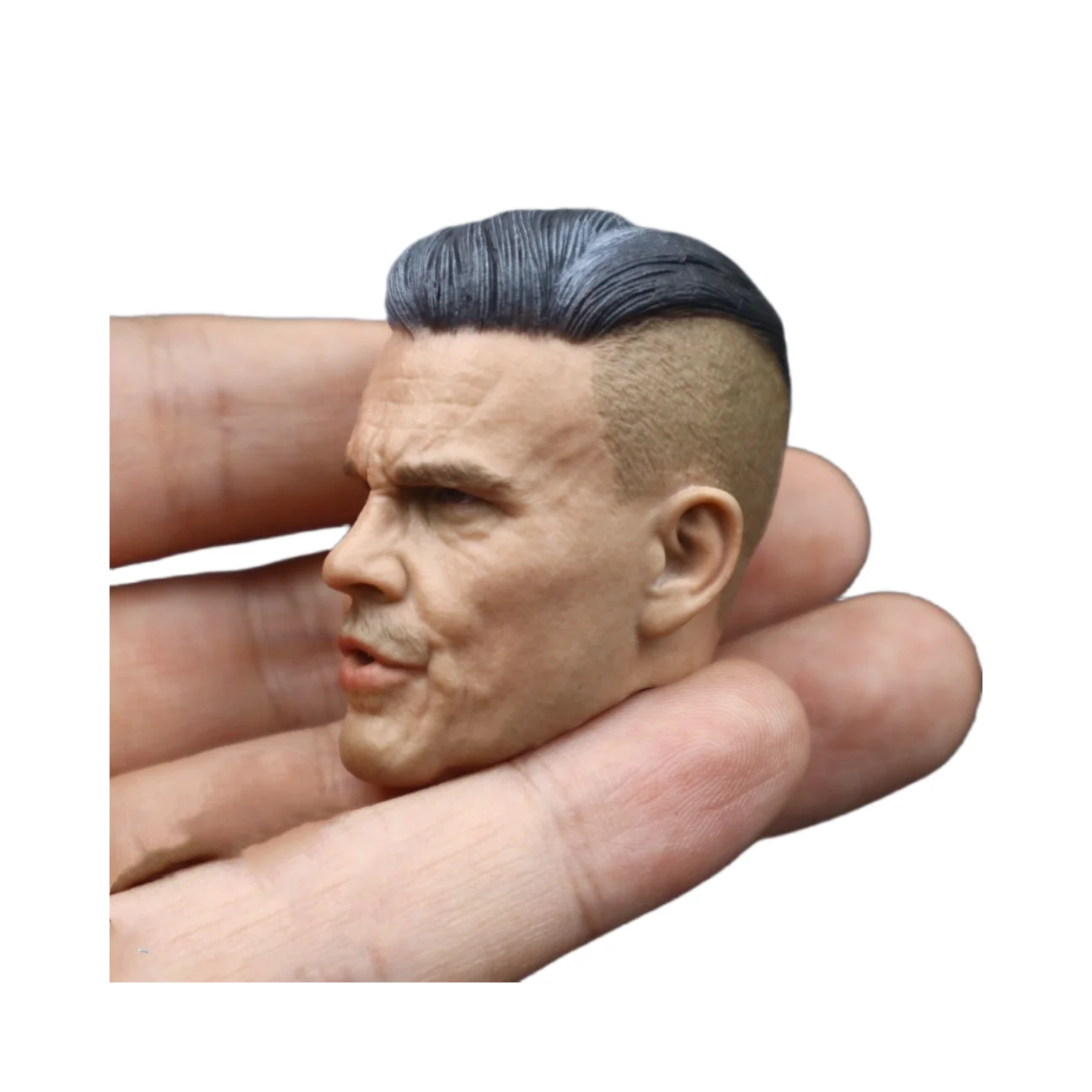 1/6 Ratio Head Sculpture Josh James Brolin Celebrity Male Soldier Humanoid PVC Long Neck Collectible 12 Inch Action Doll DIY