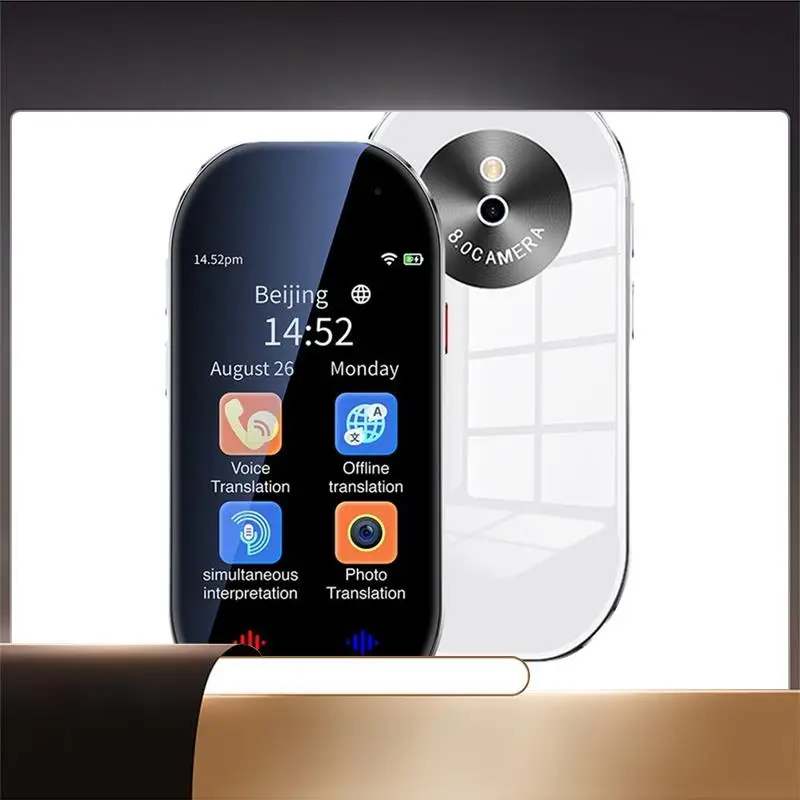 

D6 142+Language Real-Time Bidirectional Portable AI Intelligent Translation Wifi Instant Voice Translation With Camera-X64A