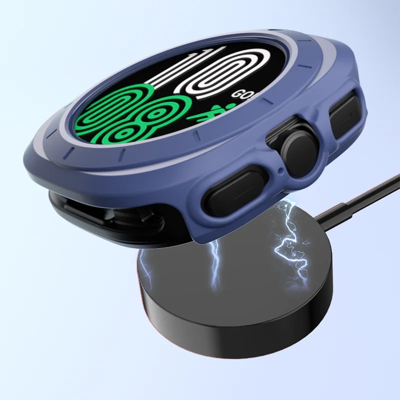 Funda con Protector de pantalla de vidrio templado para Samsung Galaxy Watch 7 Ultra 47mm, cubierta antiarañazos, Fundas protectoras Galaxy Ultra