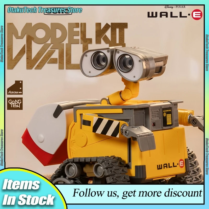 Gong Wall·E Montagemodell Anime Peripheral Genuien 15 cm PVC Action Figur Sammlung Modell Geburtstag Spielzeug Geschenke