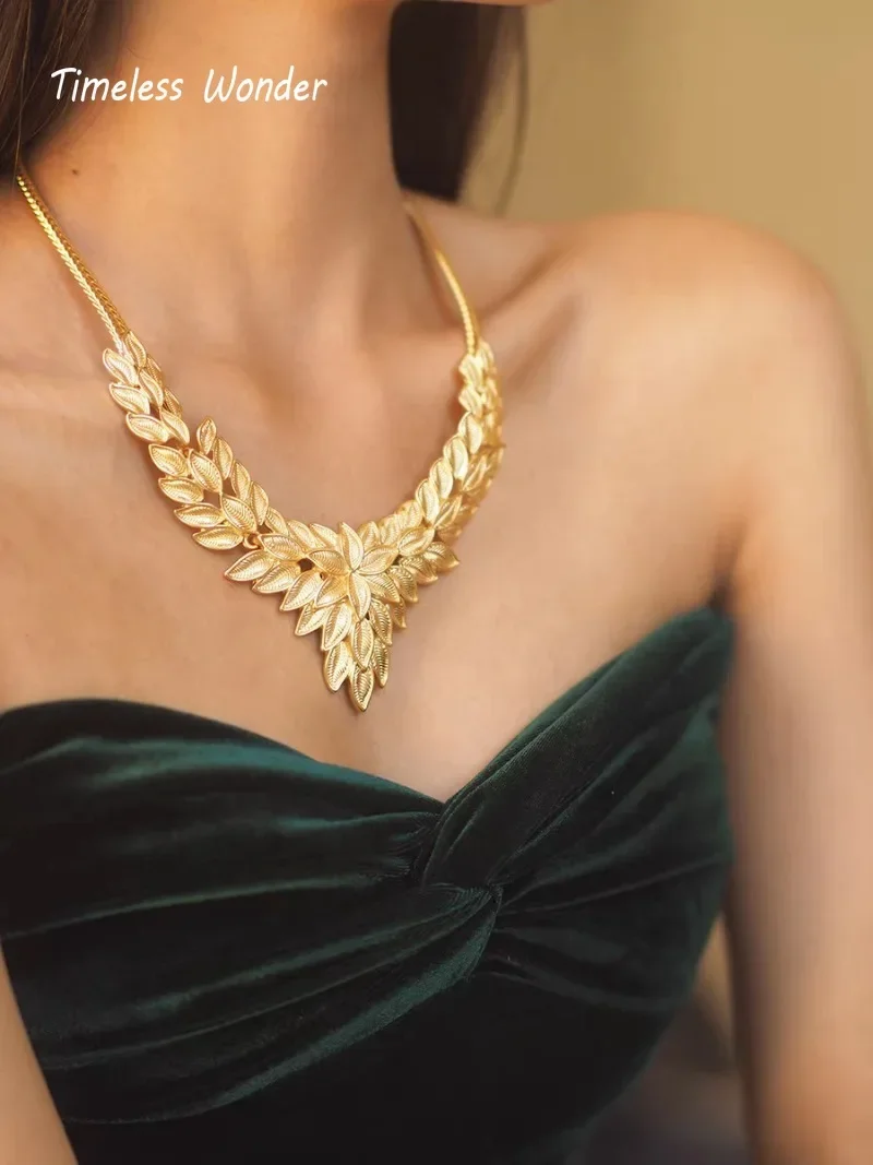 الخالدة عجب ريترو جيو ليف ثعبان سلسلة تمهيد قلادة للنساء مصمم مجوهرات القوطي المدرج العصرية آرت ديكو هدية 4526