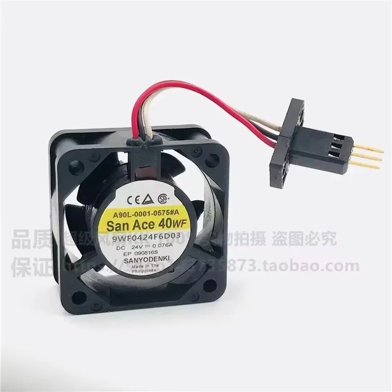 

Original 9WF0424F6D03 24V 0.076A 4CM 40 * 40 * 20mm FANUC system driver amplifier cooling fan