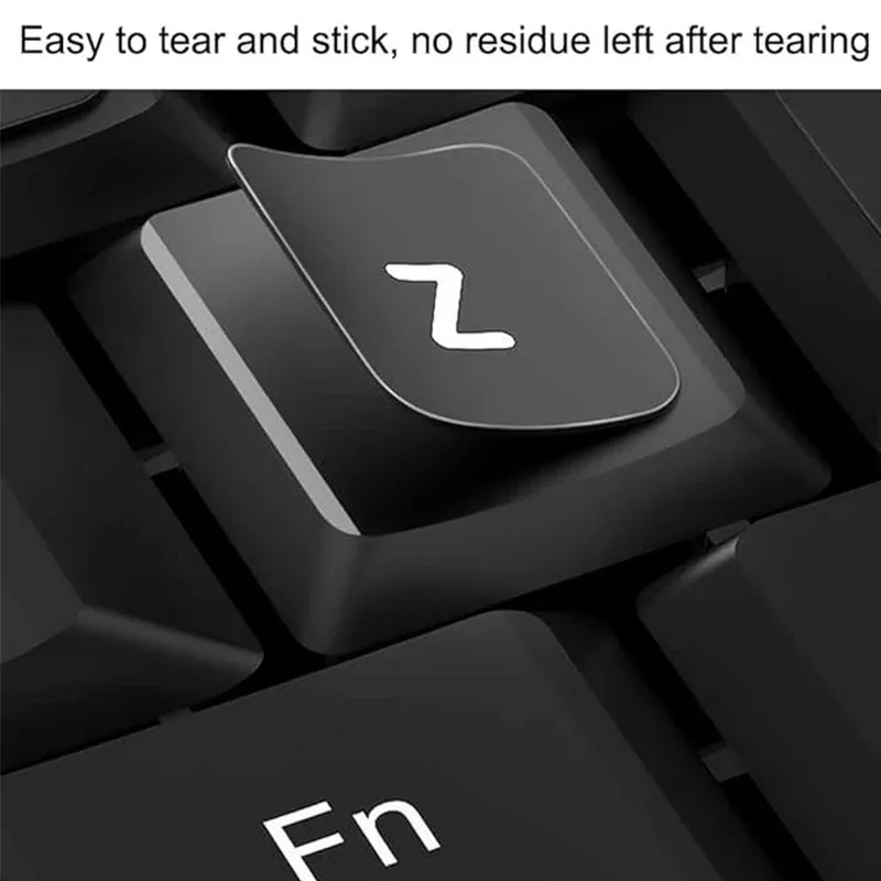 Wear-resistant Keyboard Stickers Spanish/English/Italian/Korean Letter Replacement For Laptop PC Waterproof Durable Clear
