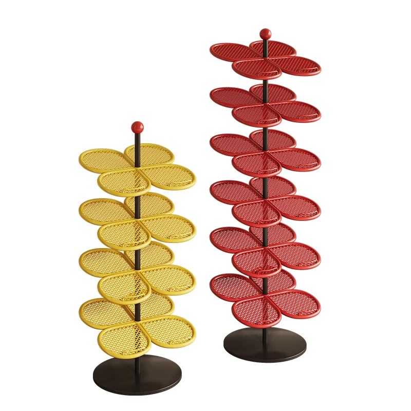 

Modern Multi-Layer Iron Shoe Rack Space-Saving Entryway Shoe Organizer for Living Room Stylish Home Decor for Sandals Sneakers