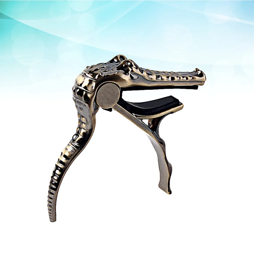 

Capo For Acoustic Electric Guitar Ukulele Banjo Mandolin Silicone Pad Quick Release Tune Clamp High Quality Copper Durable