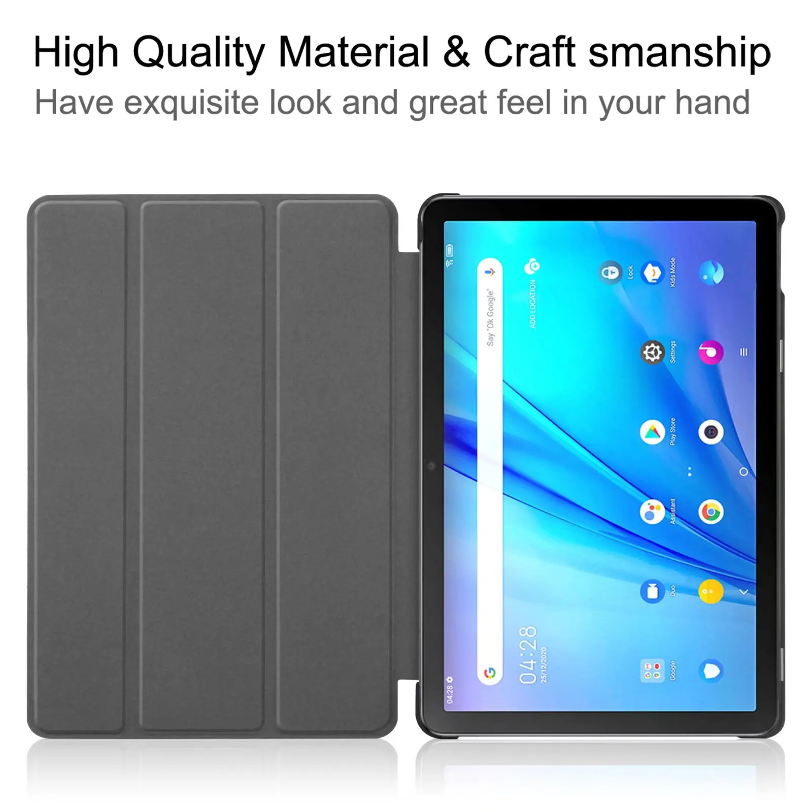 For Funda TCL Nxtpaper Tab 11 10s Smart Tablet Case 9466X 9166G 9080G 9081X Tri-Folded Stand Magnetic Cover with Hard Back Shell