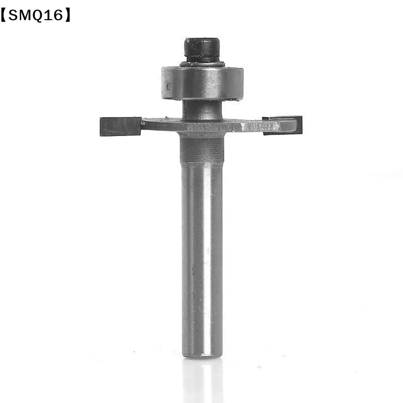 1PCS Ball Bearing T-grooving Cutter Milling Cutter For Game Machine Wood Board Slotting Fixed T Molding【SMQ】