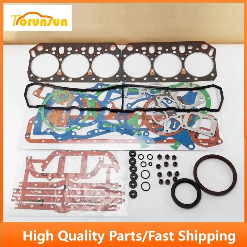 D2366 DE12TI DE12TIS D2366T full overhaul gasket kit for Doosan Daewoo engine