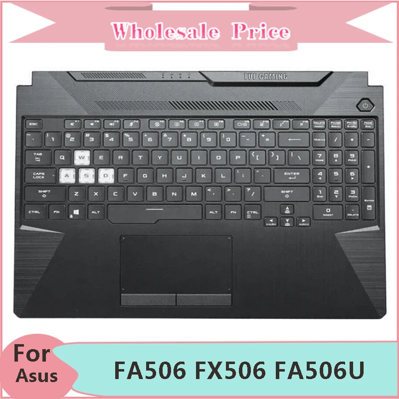 

New Original For ASUS FA506 FX506 FA506U FX506U Laptop Palmrest Case Keyboard US English Version Upper Cover