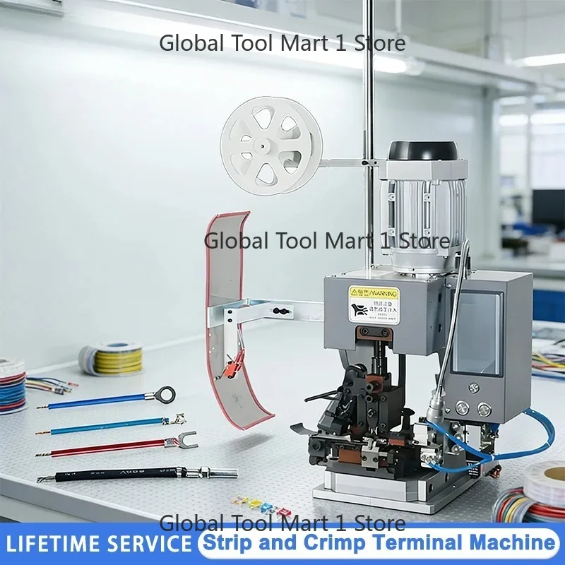 

Wire stripping terminal crimping machine Fully automatic ultra-quiet terminal machine Crimper Wire Crimp Mold Side Mold