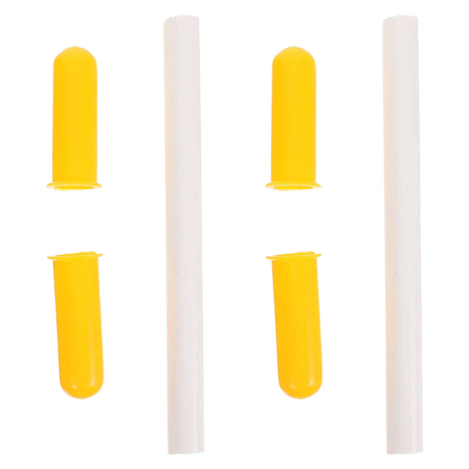 

2 шт. сменных пластиковых эргономичных ручек с резьбой для детской качалки, яркие цвета, долговечность, для развития ребенка