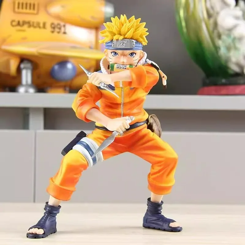 

Naruto Uzumaki Childhood Version Anime Figure Statue Collectible Model Gift for Anime Fans
