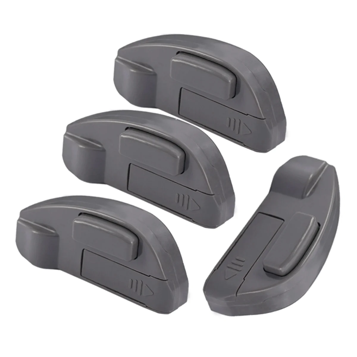 4 szt. Odkurzacz światła laserowe ukryta sierść zwierząt koty futro psa wyświetlacz kurzu lampa LED bateria uniwersalne części do odkurzaczy