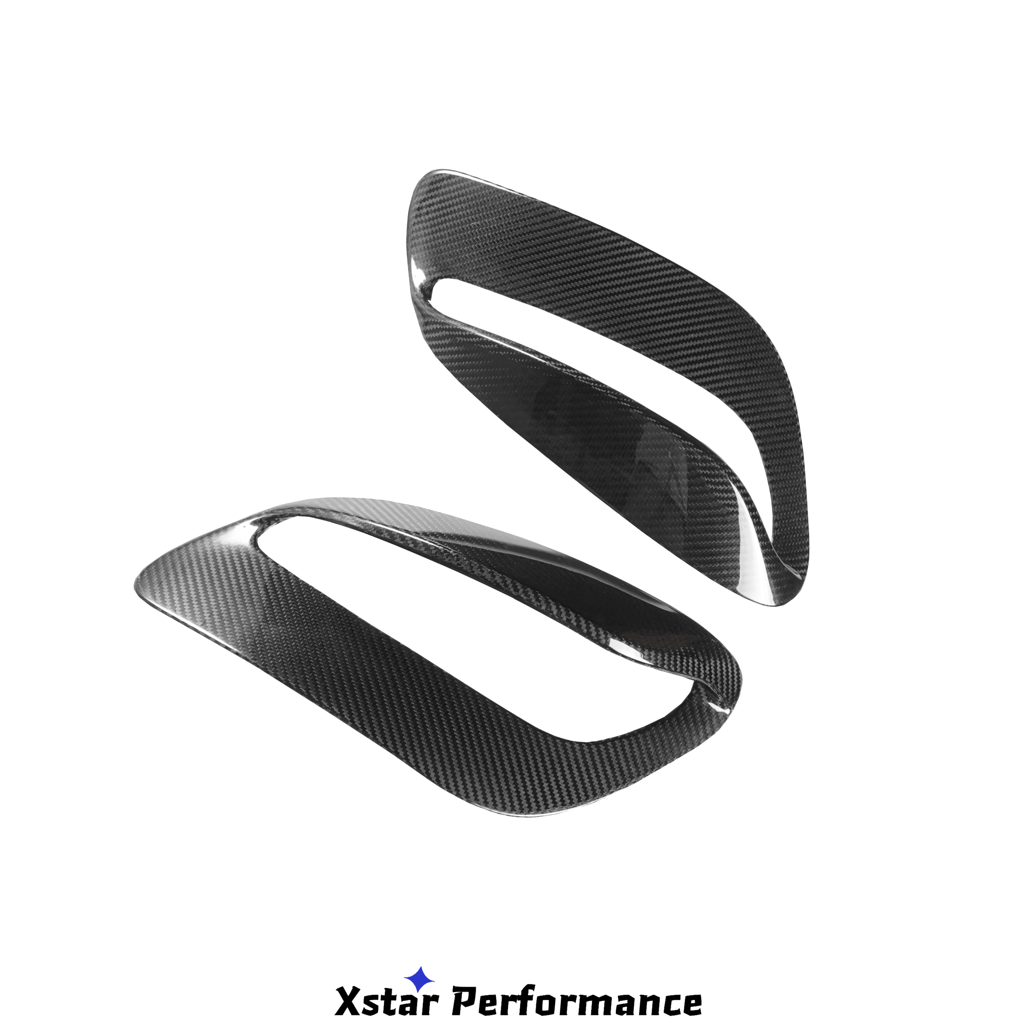 

Techar Style Dry Carbon Fiber Rear Side Vents For Porsche 911 992 Turbo S