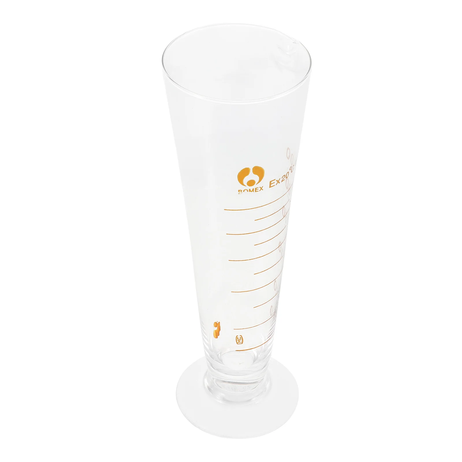 

100Ml Lab Graduated Measuring Cup with Wide Mouth Glass Conical Beaker for Science Experiment