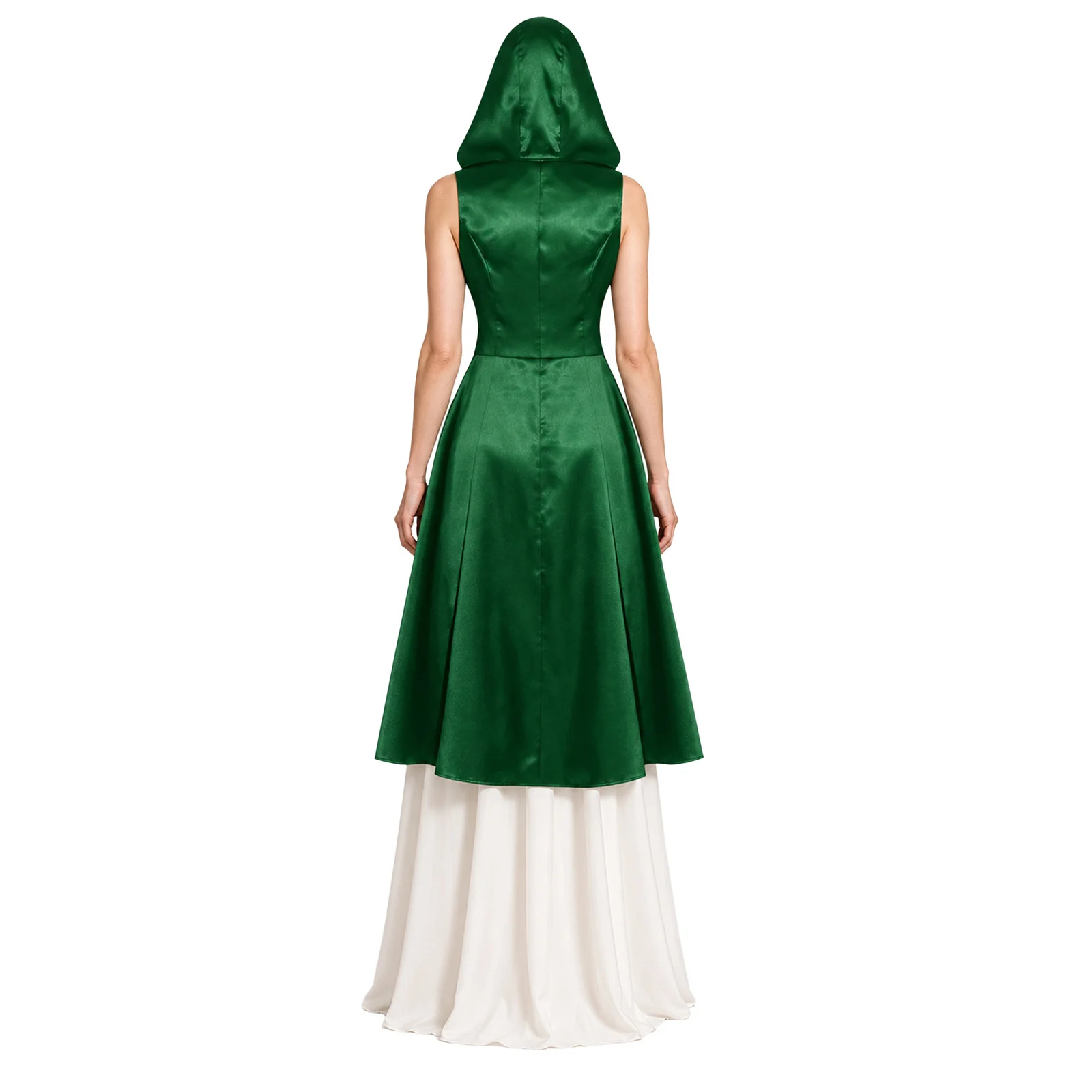 Robe Vampire Médiévale Fendue – photo 14