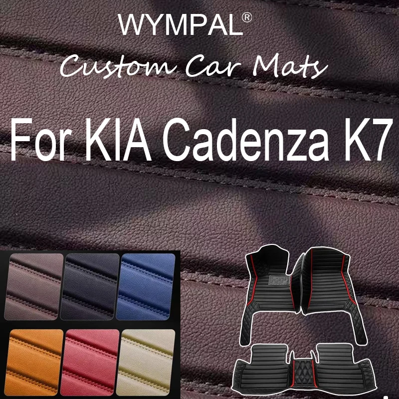 

Luxury Custom Car Floor Mats For KIA Cadenza K7 2011 2012 2013 2014 2015 2016 2017 Auto Carpets Foot Coche Accessories