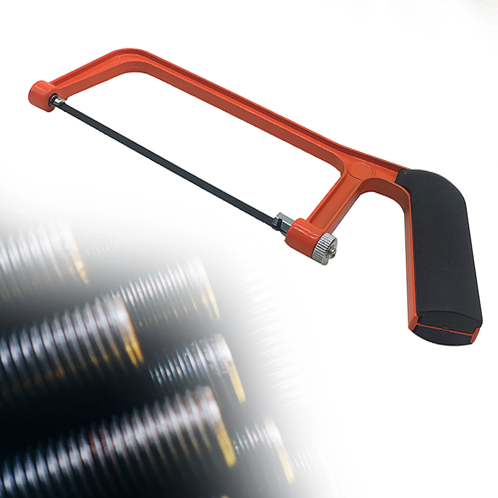 

6 Inch Adjustable Hacksaw Frame with Comfortable Handle DIY Small Hand Saw Woodworking Saw Saw Blade Can Cut Wood and Metal