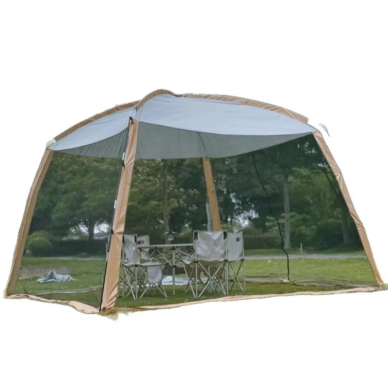 

Outdoor camping tent mesh awning picnic multi-person shade courtyard leisure camping mesh pergola big tent