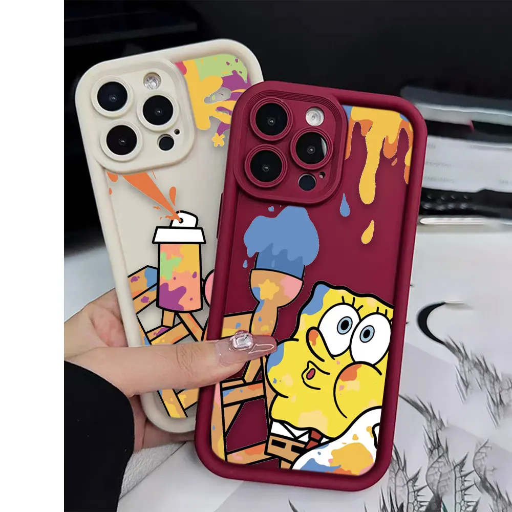 Graffiti SpongeBob Patrick Star Cover Phone Case For Oneplus 11 10R 8T NORD CE 4 LITE ACE 2 3 Google PIXEL 7 8 7A 8A 9 Case Capa