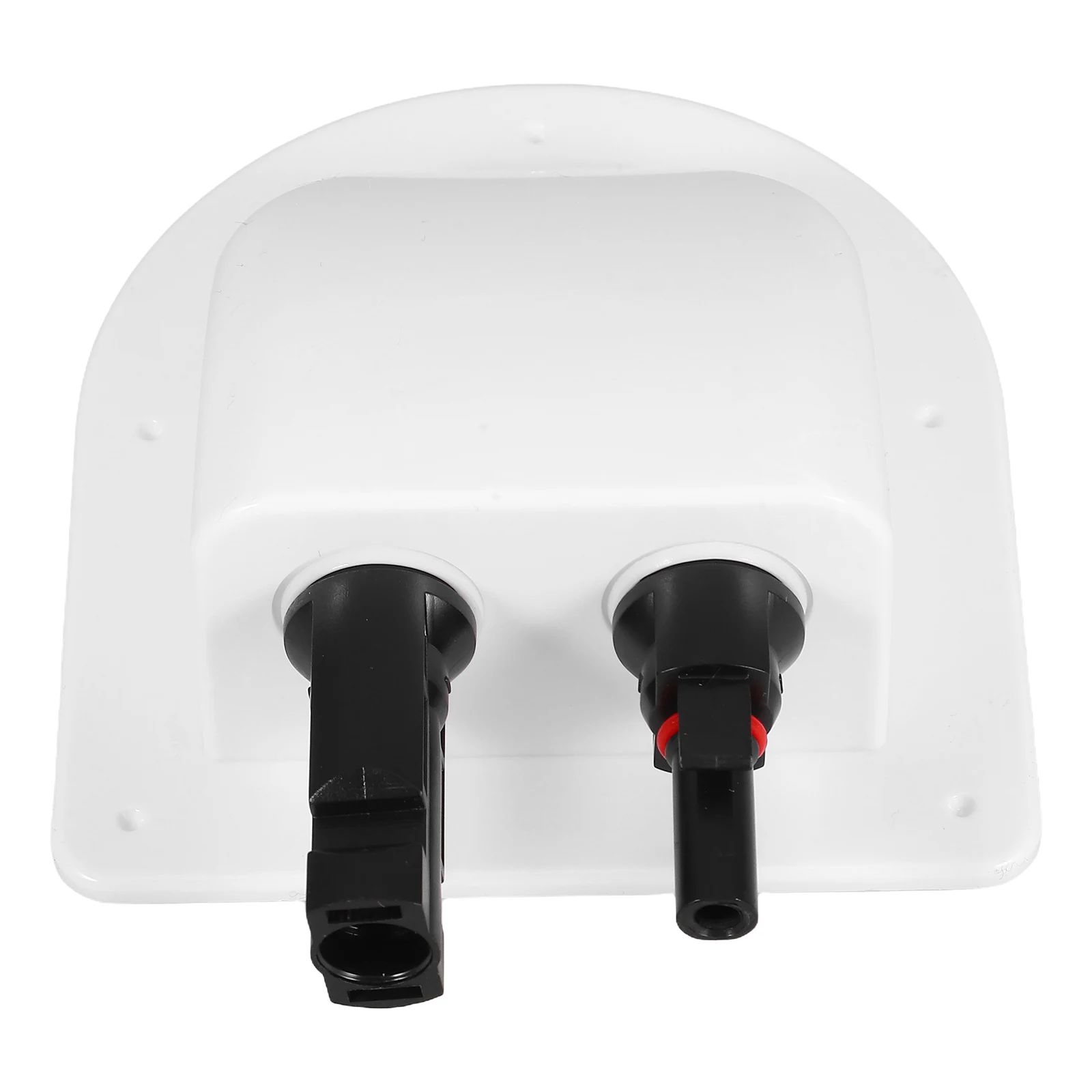 

Photovoltaic Waterproof Box Weatherproof Wire Connectors Solar Plastic Bracket RV Junction Box Trailer Roof Install No Drill ABS