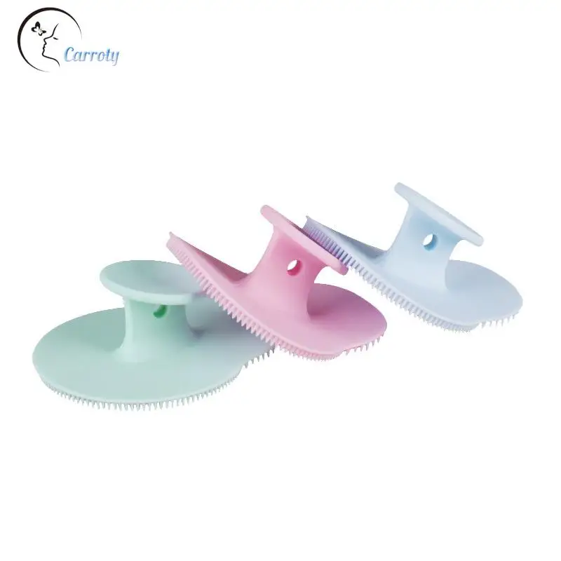 Silicone Face Cleansing Brush Facial Deep Pore Skin Care Scrub Cleanser Tool Mini Beauty Soft Deep Cleaning Exfoliator